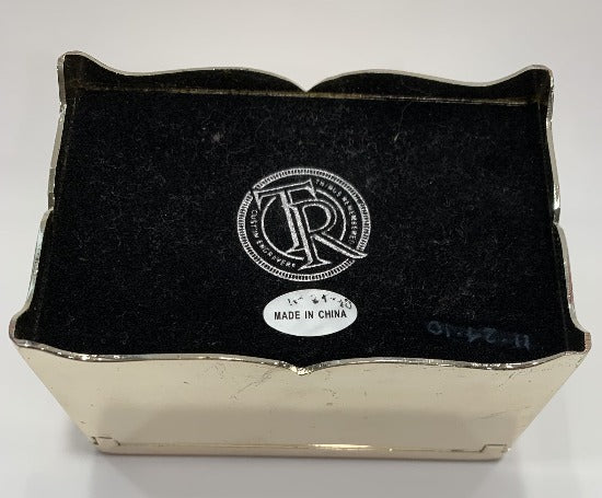 Filigree Keepsake Silver Jewelry - Ring Box