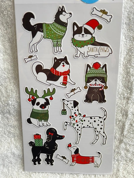 Christmas Recollections Stickers - Dogs