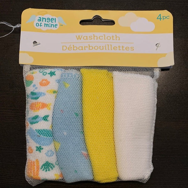 Baby Newborn Washcloths - Sea Creatures