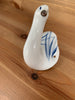 Vintage Porcelain Takahashi San Francisco Wall Hanger Swan