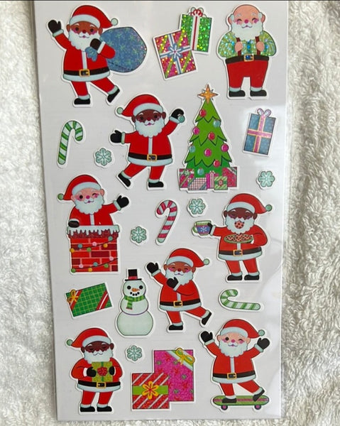 Christmas Recollections  Stickers - Santa