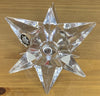 Rosenthal Studio Line Lead Crystal Star Candleholder 4-1/4"