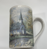 Vintage Thomas Kinkade 2001 - The Aspen Chapel - Pencil Holder