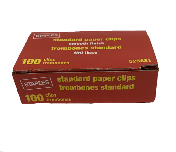 Staples Standard Size Paper Clips