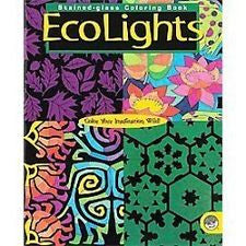Stained Glass Ecolights Coloring Book