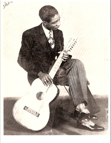 Lonnie Johnson American Blues & Jazz Singer/Guitarist Postcard