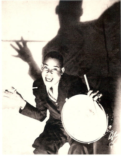 Zutty Singleton American Jazz Drummer Postcard
